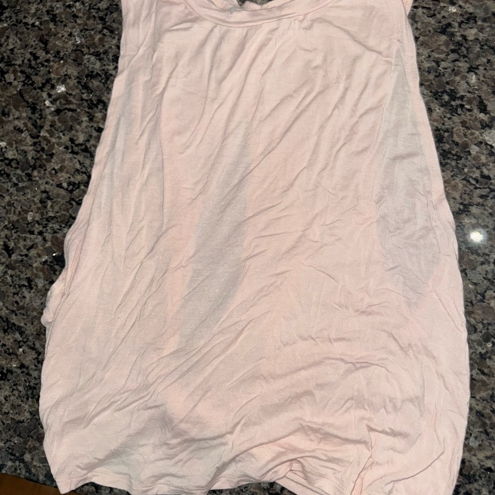 Elegant Light Pink Women's Tank Top